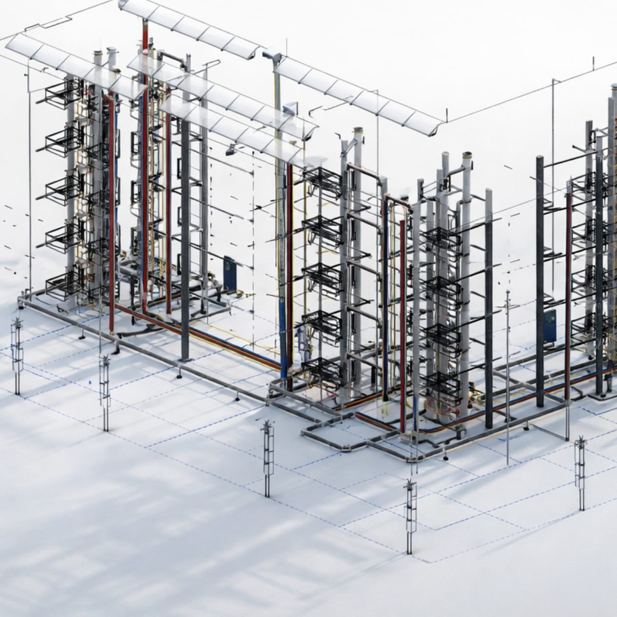 Berlin Residential Heating Case: TEBIN's BIM and LINEAR Workflow project by TEBIN